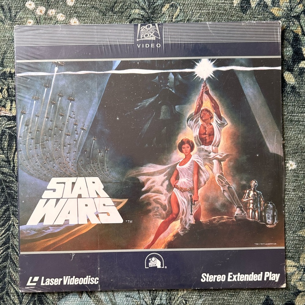VINTAGE Star Wars: A New Hope Laserdisc